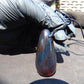 28 gr Teardrop Pendant Indonesian Blue Amber for Healing 25N85