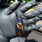 28 gr Teardrop Pendant Indonesian Blue Amber for Healing 25N85