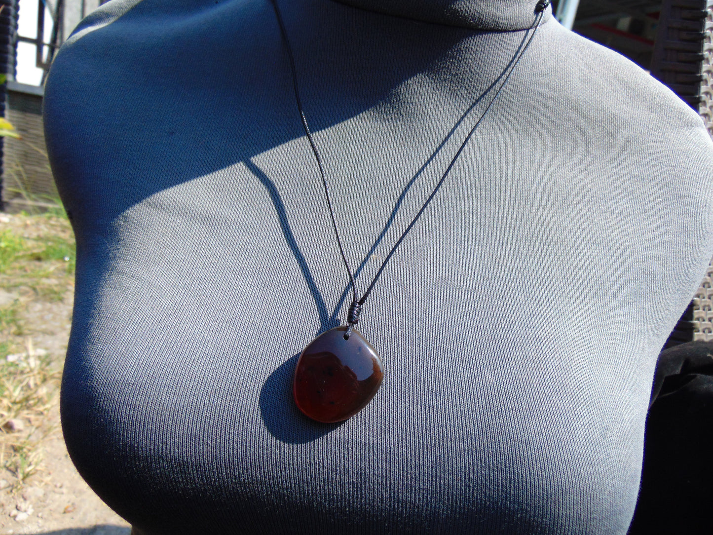 6 gram Pendant Indonesian Red Amber for Healing PB81