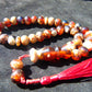 18gr Hand Tasbih 33+2 Beads 8 mm Indonesian Cherry Red Amber for Healing 26TBS31