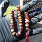 18gr Hand Tasbih 33+2 Beads 8 mm Indonesian Cherry Red Amber for Healing 26TBS31