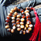18gr Hand Tasbih 33+2 Beads 8 mm Indonesian Cherry Red Amber for Healing 26TBS31