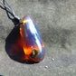 9 gram Teardrop Pendant Indonesian Blue Amber for Healing A400