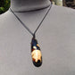 13 gr Teardrop Pendant Indonesian Blue White Amber for Healing 25Y17