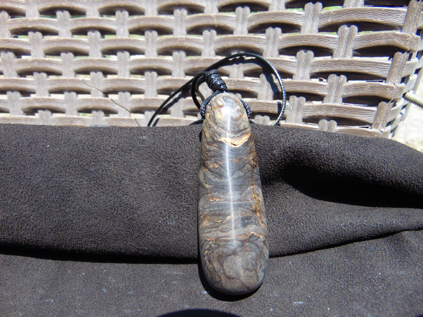 32 gr Teardrop Pendant Indonesian Amber for Healing 25Y2