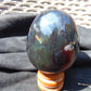 166 gr Shaped Egg 76x66 mm Indonesian Green Blue Amber for Healing AJ1067