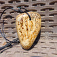 49 gr Genuine Natural Indonesian Yellow Cream Amber Big Pendant 26CPX34