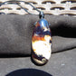 17 gr Teardrop Pendant Indonesian Blue Amber for Healing 25Y6