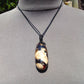 17 gr Teardrop Pendant Indonesian Blue Amber for Healing 25Y6