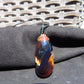 12 gr Teardrop Pendant Indonesian Blue Amber for Healing 25A47