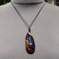 12 gr Teardrop Pendant Indonesian Blue Amber for Healing 25A47