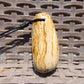 44 gr Genuine Natural Indonesian Yellow Cream Amber Big Pendant 26CPX77