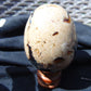 229 gr Shaped Egg 87x68 mm Indonesian White Amber for Healing AJ1062