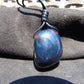 14.29 gr Teardrop Pendant Indonesian blue Amber for Healing N96