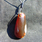 8 gram Teardrop Pendant Indonesian Red Amber for Healing Y18