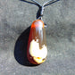 8 gram Teardrop Pendant Indonesian Red Amber for Healing Y18