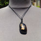 14.29 gr Teardrop Pendant Indonesian blue Amber for Healing N96