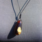 8 gram Teardrop Pendant Indonesian Red Amber for Healing Y18