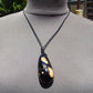 22 gr Teardrop Pendant Indonesian Blue Amber for Healing 25Y20