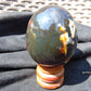 155 gr Shaped Egg 71x61 mm Indonesian Green Amber for Healing AJ1071