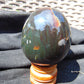 155 gr Shaped Egg 71x61 mm Indonesian Green Amber for Healing AJ1071