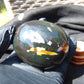 155 gr Shaped Egg 71x61 mm Indonesian Green Amber for Healing AJ1071