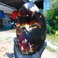 947 gr Full Polished Indonesian Blue Amber for Healing 26AR250