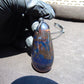 28 gr Teardrop Pendant Indonesian Blue Amber for Healing 25Y12
