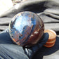 189 gr Shaped Ball Sphere Indonesian Amber for Healing AJ1090