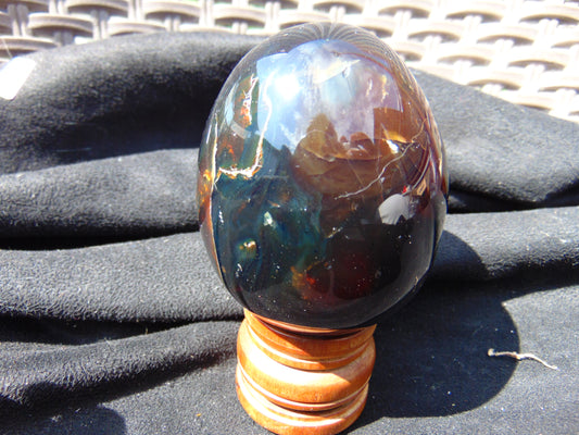 138 gr Shaped Egg 71x58 mm Indonesian Amber for Healing AJ1072