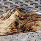 118 gram Slab polished Indonesian Sumatra Zebra Amber for Healing