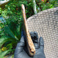 118 gram Slab polished Indonesian Sumatra Zebra Amber for Healing