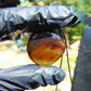 9 gram Pendant Indonesian Blue Amber for Healing D2