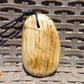 44 gr Genuine Natural Indonesian Yellow Cream Amber Big Pendant 26CPX26