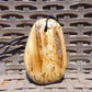 44 gr Genuine Natural Indonesian Yellow Cream Amber Big Pendant 26CPX26