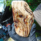 118 gram Slab polished Indonesian Sumatra Zebra Amber for Healing