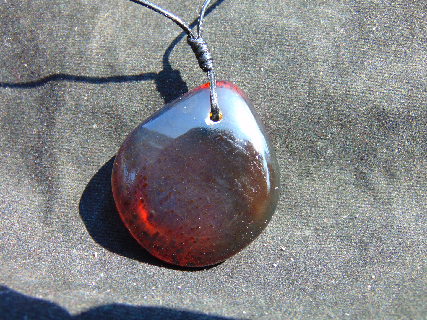 14 gram Pendant Indonesian Red Amber for Healing PCN476
