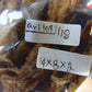 118 gram Slab polished Indonesian Sumatra Zebra Amber for Healing