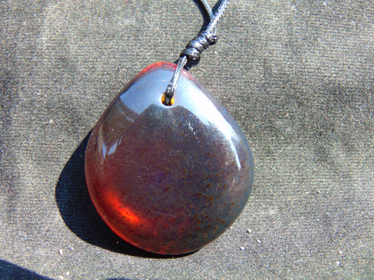 14 gram Pendant Indonesian Red Amber for Healing PCN476