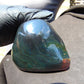 131 gram Full polished Indonesian Green Amber for Healing ML73