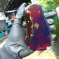 121 gram Slab polished Indonesian Sumatra Blue Amber for Healing 25Y24