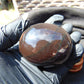 102 gr Shaped Egg 64x53 mm Indonesian Dark Amber for Healing AJ1077