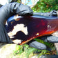 121 gram Slab polished Indonesian Sumatra Blue Amber for Healing 25Y24