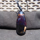 31 gr Teardrop Pendant Indonesian Blue Amber for Healing 25Y5