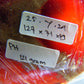 121 gram Slab polished Indonesian Sumatra Blue Amber for Healing 25Y24