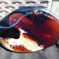 204 gram Slab polished Indonesian Sumatra Blue Amber for Healing 25A213