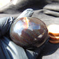 114 gr Shaped Egg 67x54 mm Indonesian Amber for Healing AJ1073