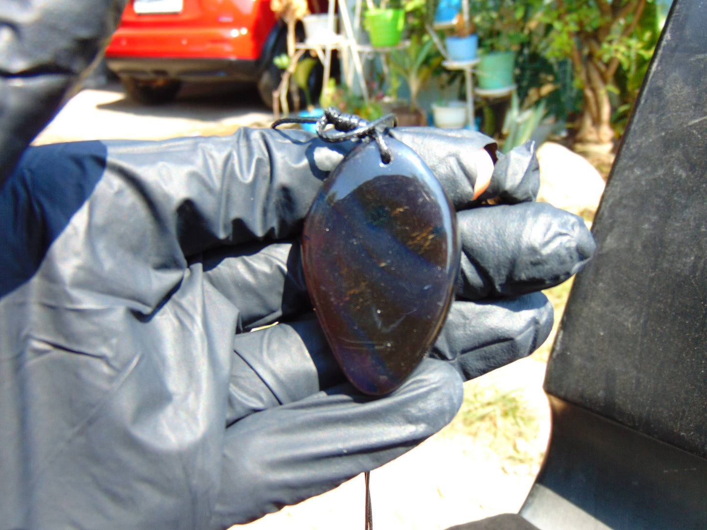 10 gram Pendant Indonesian Blue Amber for Healing 26PM5