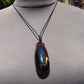31 gr Teardrop Pendant Indonesian Blue Amber for Healing 25Y5