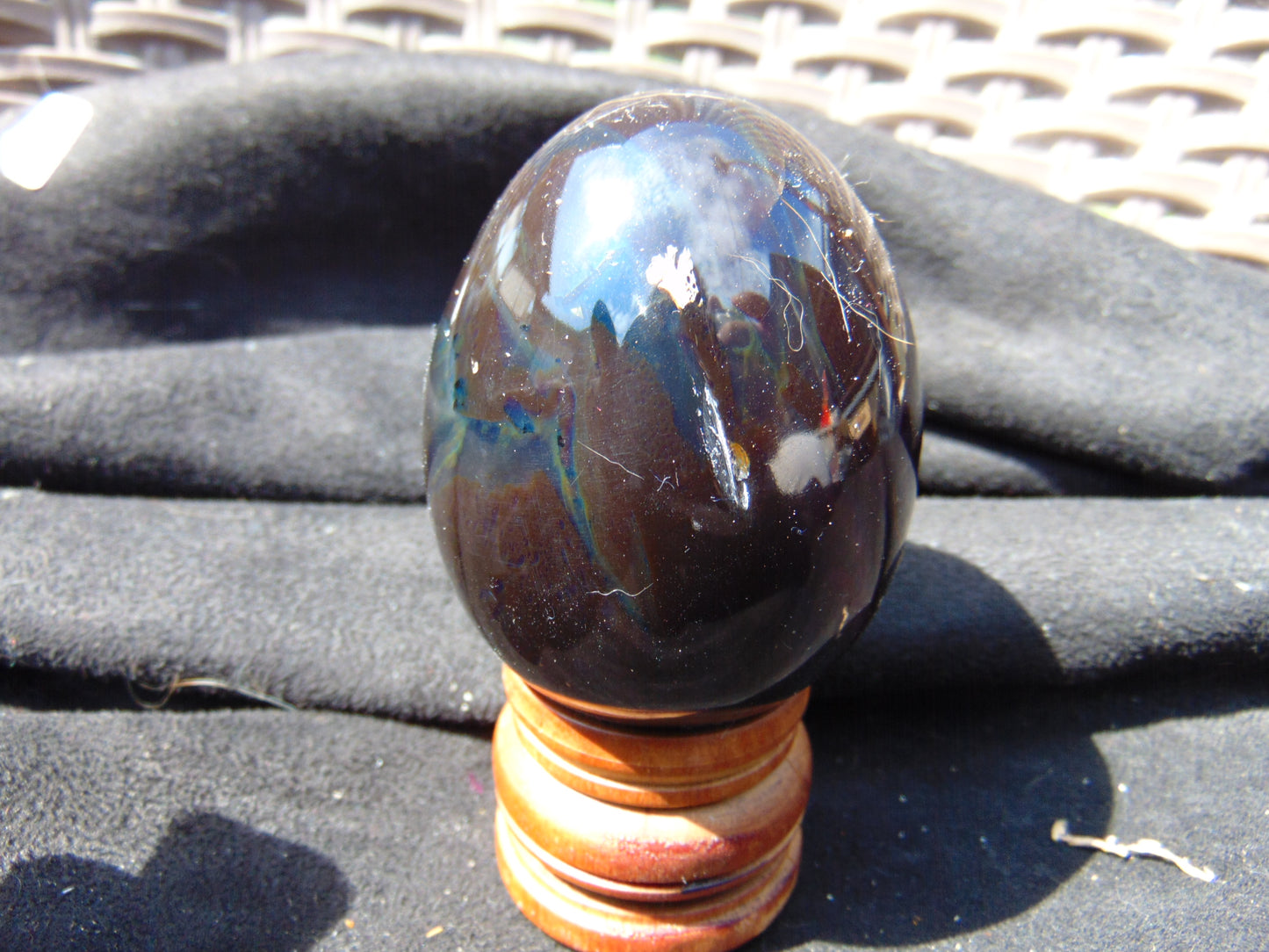 97 gr Shaped Egg 64x52 mm Indonesian Amber for Healing AJ1078